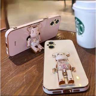 เคส ขาตั้ง น้องหมี สำหรับ OPPO A6T A6 A6X A6PRO A3 A3X A5i A5X A5PRO A5 A3PRO เคส น้องหมี ตั้งได้ หมุนได้ น่ารัก ส่งไว