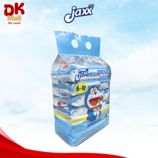 Jaxx Doraemon ผ้าเช็ดทำความสะอาดแบบเปียก ทิชชู่เปียก แจ๊กซ์โดเรม่อน สูตรน้ำเกลือ 20แผ่น/ห่ออ ยกลัง (6ห่อ/แพ็ค)