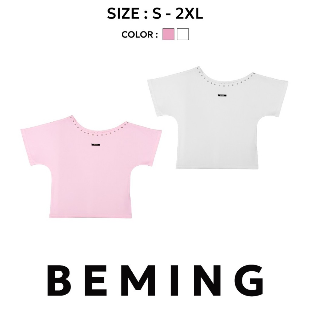 (PRE 5-12 วัน)Bemingtop1121(S-2XL)-aria Top – เสื้อปาดไหล่ที่ใส่แล้วได้ลุคชิค