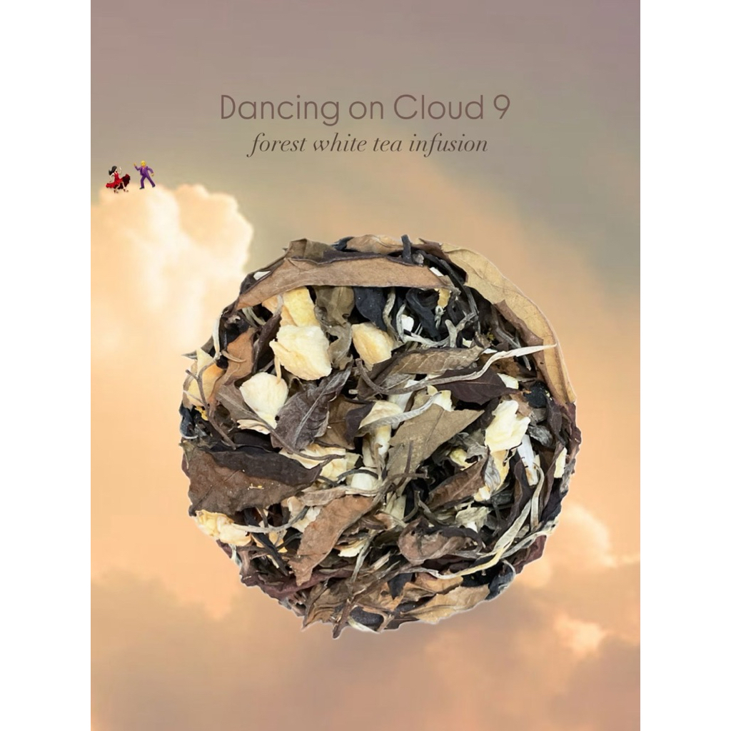 Dancing on Cloud 9 White tea infusion ชาขาวเบลนด์ผสมผลไม้ แดนซิง ออน คลาวด์ ไนน์ แบรนด์ ที