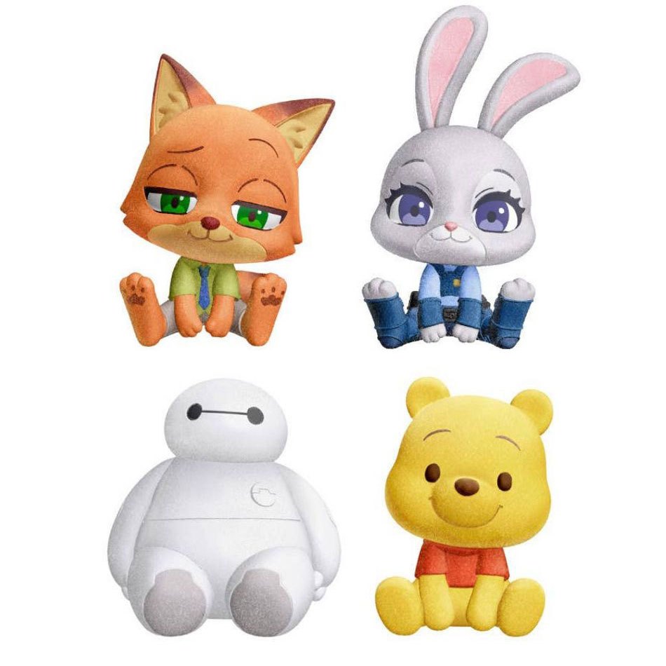 **ของแท้ พร้อมส่ง** Mofu-Kyun Sitting Doll Disney Characters