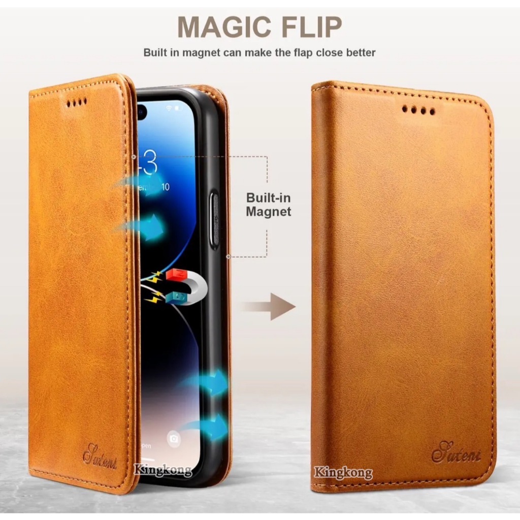 จัดส่งทันที เคสหนัง สำหรับ OPPO A6X A6Pro A6 A5X A5 5G/A5iPro A5Pro A3Pro A3X A3 4G A38 A18 A58 A78 Reno8T Xundu - รูปที่ 2