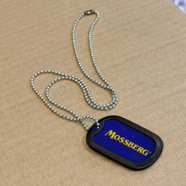 Dog tag Mossberg ป้ายห้อยคอ ป้ายห้อยคอทหาร