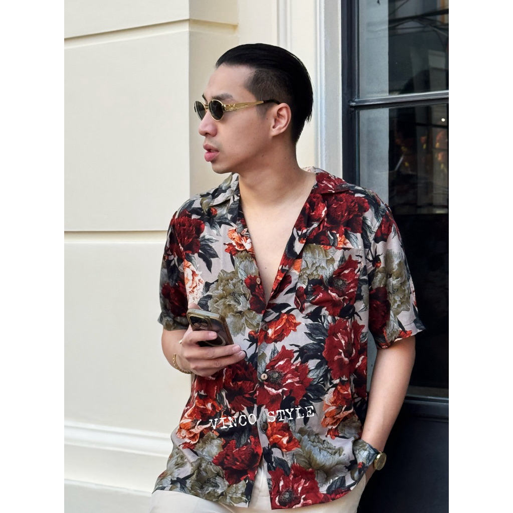 เสื้อฮาวาย Vinco Style:Hawaii🏝️V01
