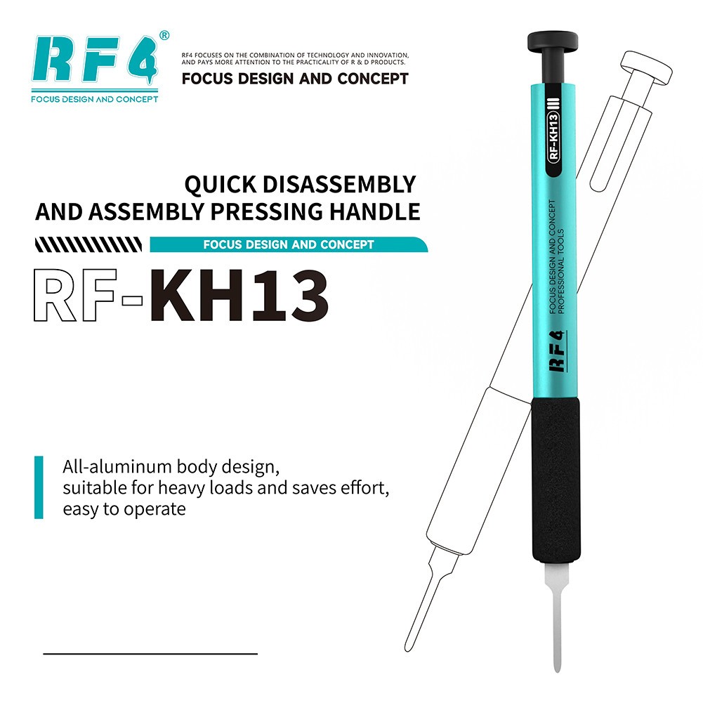 RF4 RF-KH13 4in1 Quick Disassembly Pressing Blade Handler สำหรับโทรศัพท์มือถือ PCB เมนบอร์ด IC ชิปกําจัด