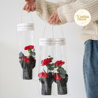 (แพ็ค 10แผ่น) ซองใส่ดอกไม้ W806 ถุงห่อดอกไม้ กระดาษคราฟท์สกร…