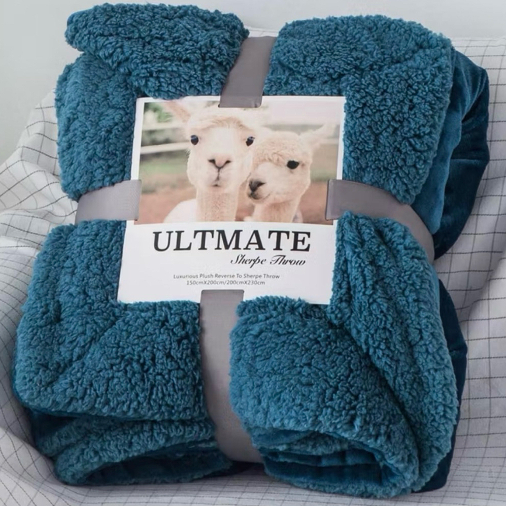 ราคาถูกสุด!! ผ้าห่มขนแกะ ULTIMATE ขนาด7ฟุต (รุ่นหนา) ไม่ใช่งานโรงเกลือ! มี20สีให้เลือก ราคา ถูกที่สุด ดีลบีเคเค แกลเลอรีภาพที่ 6