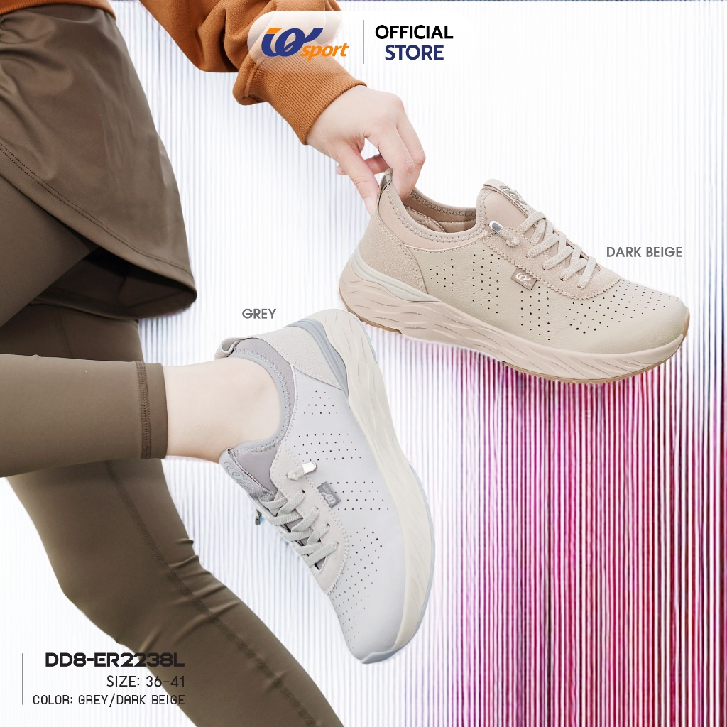 IQ SPORT รองเท้าผ้าใบผู้หญิง (Lifestyle) รหัสDD8-ER2238L