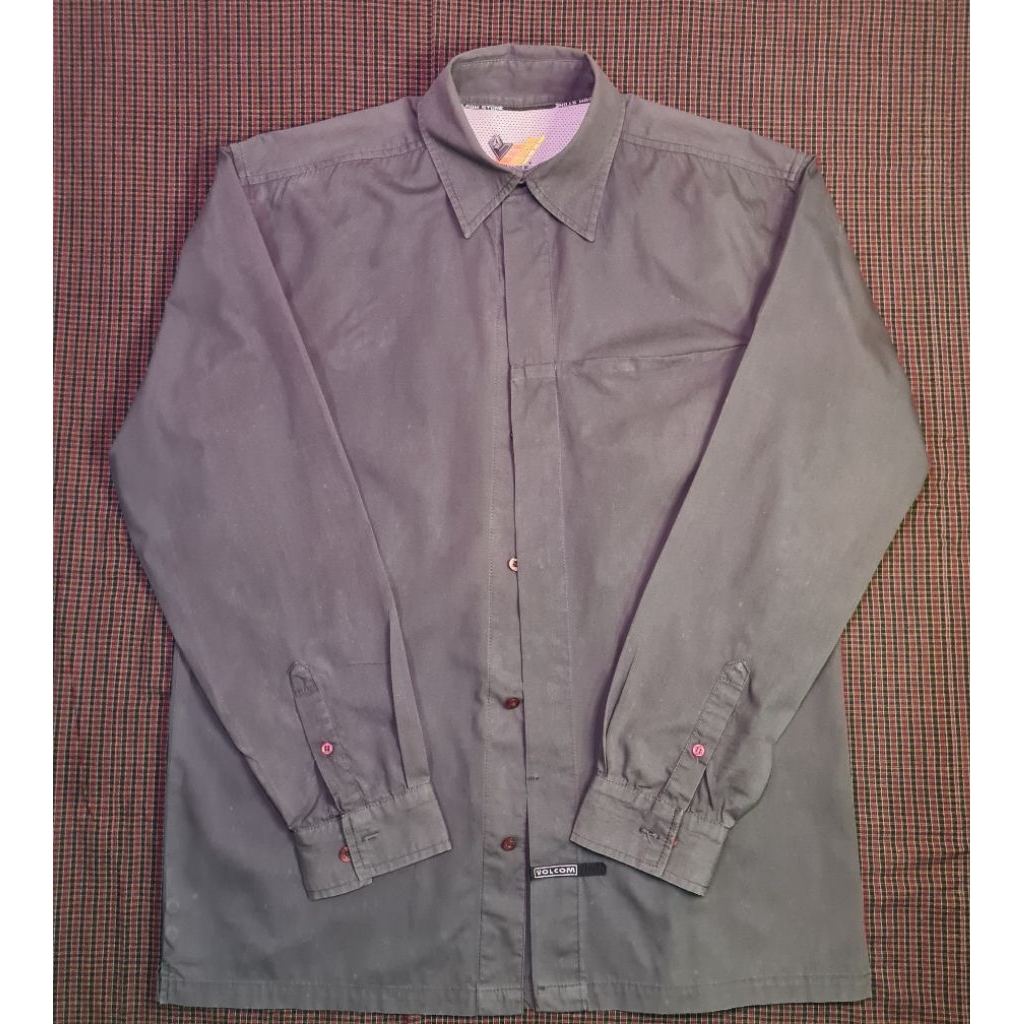 Volcom​ outerwear​ shell shirt​ เสื้อ​เชิ้ต​แขนยาวระบาบอาการ​ศ​(shell)​ volcom​