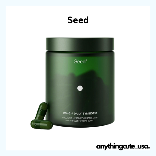 (พรีเดอร์ 14 วัน) Seed DS-01 Daily Synbiotic - Prebiotic + Probiotic 60 เม็ด นำเข้าจาก USA