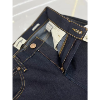 กางเกงยีนส์ผู้ชาย ขาม้า ทรง Bootcut เอวสูง สียีนส์ผ้าดิบ