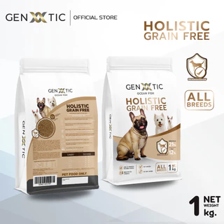 อาหารสุนัข Genetic Ocean Fish สูตรปลา ขนาด 1kg.