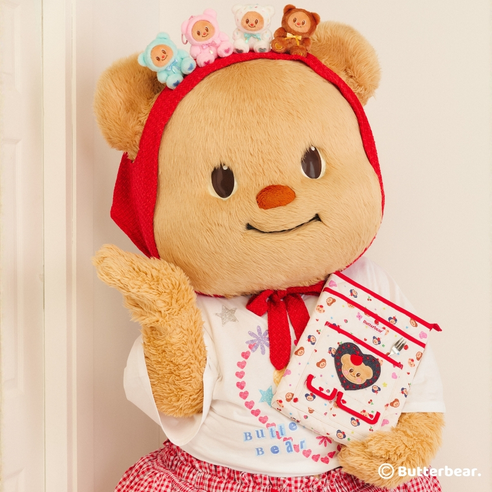 Butterbear غلاف لابتوب فرو Fluffy — صورة 2
