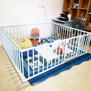 คอกกั้นเด็กสีขาว สูง 60 cm. พิเศษมีประตู ✅เลือกขนาด - แบบ ก่…