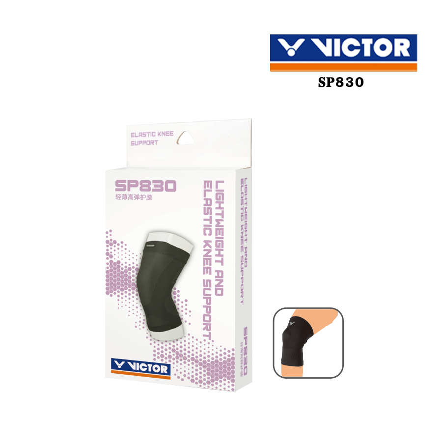 VICTOR ผ้ารัดหัวเข่า สนับเข่าผ้าบาง รุ่น SP830