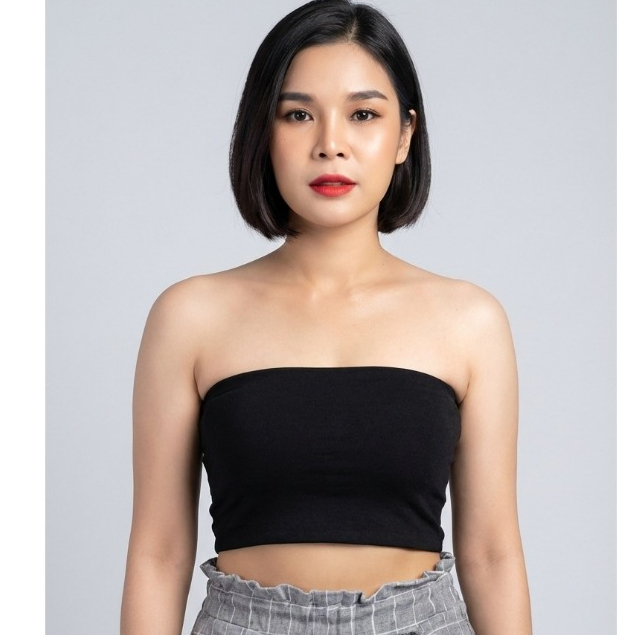 ( เกาะอกสั้น ไซส์ *XL ) เท่าหน้าอก/ใต้ราวนม แบรนด์ CHOTYSHOP สินค้าผลิตในไทย KSU
