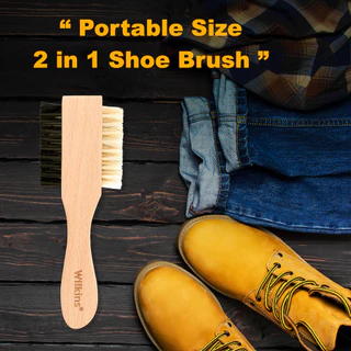ชุดแปรงทำความสะอาดหนังกลับพร้อมยางลบ Wilkins Complete Suede Cleaning Kit