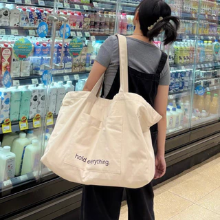 (Pre-order 15 วัน) GIANTS TOTE BAG sew.sister กระเป๋าผ้าดิบ ขนาดใหญ่พิเศษ ใหญ่มาก ช่องเยอะ made in Thailand