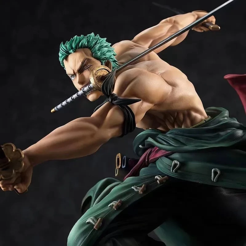 【23 ซม】โมเดลอนิเมะ อะนิเมะตุ๊กตา One Piece Roronoa Zoro ของเล่นสําหรับเด็ก เก็บสะสม ตกแต่งรถยนต์  โมเดลฟิกเกอร์ thumbnail 6