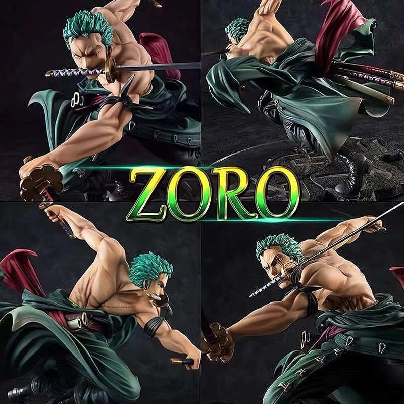 【23 ซม】โมเดลอนิเมะ อะนิเมะตุ๊กตา One Piece Roronoa Zoro ของเล่นสําหรับเด็ก เก็บสะสม ตกแต่งรถยนต์  โมเดลฟิกเกอร์ thumbnail 4