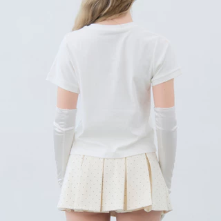 Bemingskirt078(XS-4XL)-Zala Skirt - กระโปรงพลีทลายจุด ดีไซน์เรียบร้อย ใส่แล้วได้ลุคสุภาพดูดี