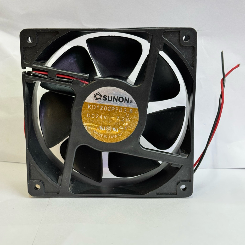 แพ็ค1ตัว 4.8นิ้ว SUNON พัดลมDC24v ติดรถยนต์บรรทุก24vลมแรง