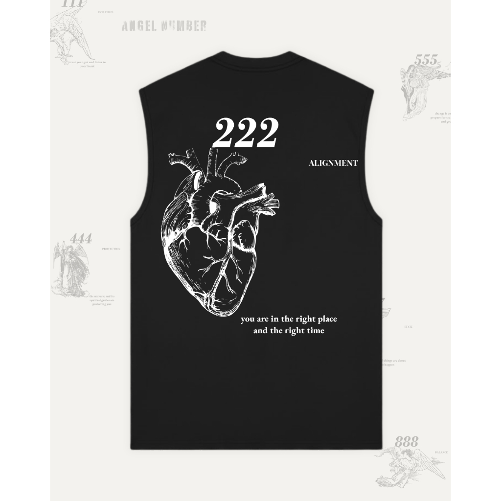 222 Angle Number x 365 เสื้อออกกำลังกาย