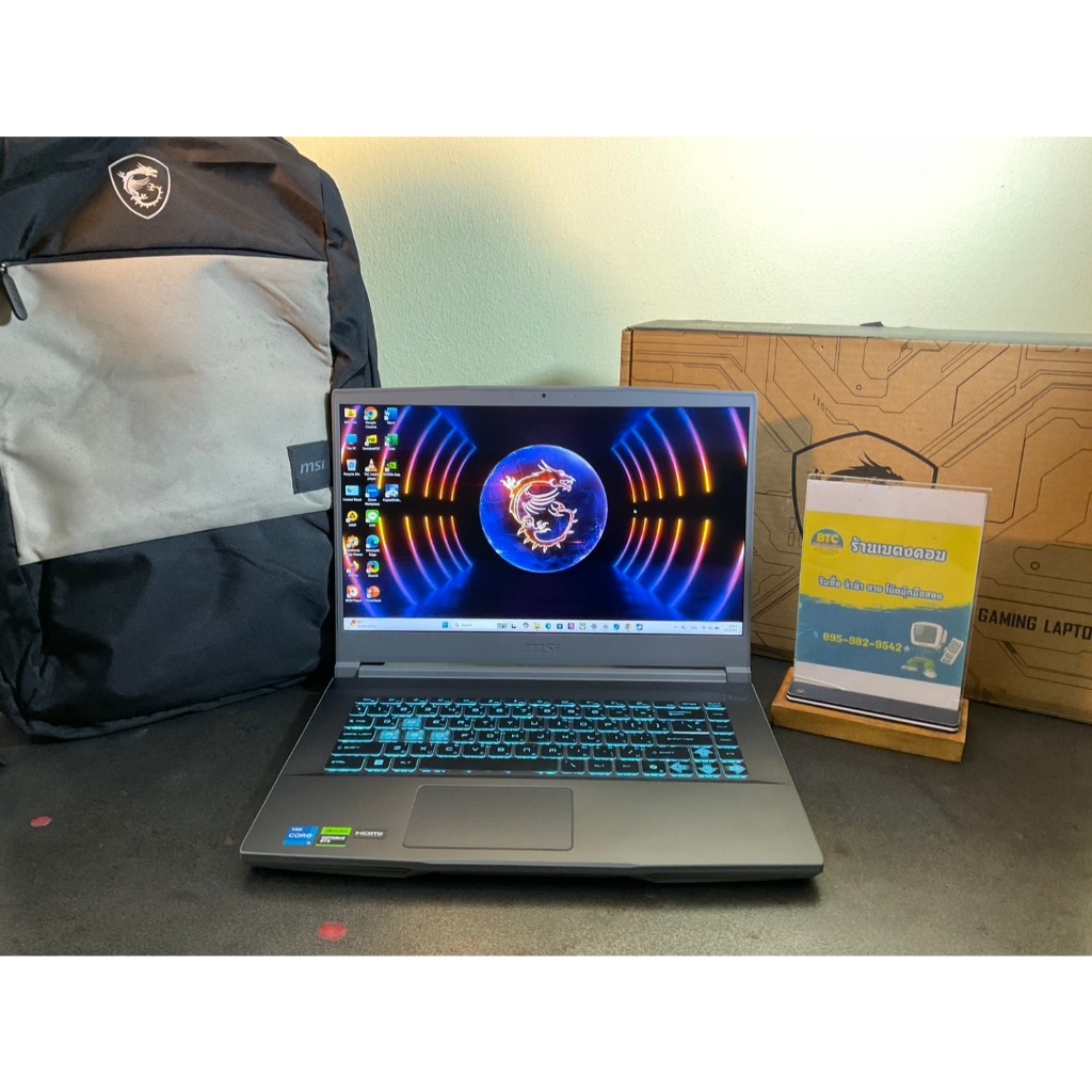 MSI Thin 15 B13UC-3046TH มือสอง สภาพสวย ใช้งานน้อย