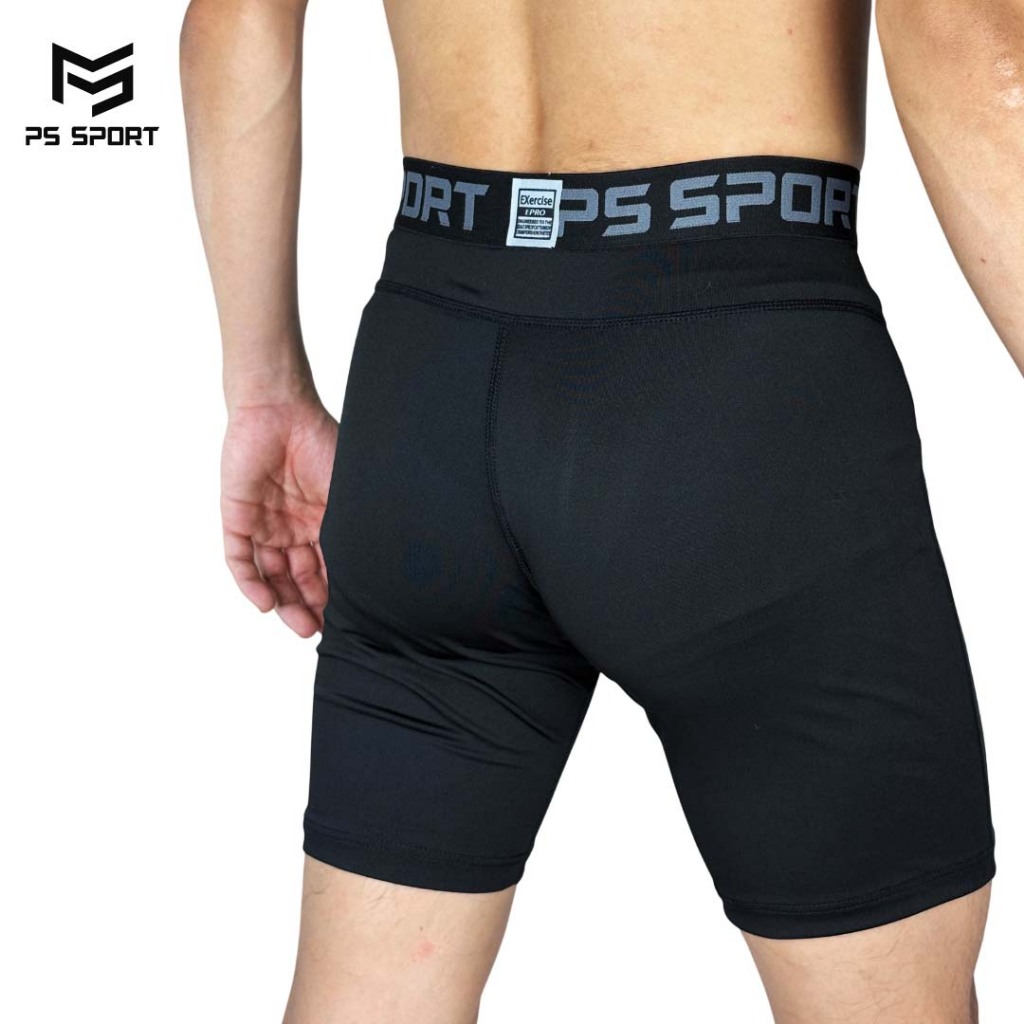 กางเกงรัดกล้ามเนื้อPRO ขาสั้น PS SPORT มีให้เลือก 3 สี ออกกำลังกาย กีฬาฟุตบอล บาส วิ่ง ว่ายนํ้า รูปที่ 6