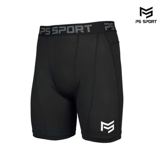 กางเกงรัดกล้ามเนื้อ PRO ขาสั้น PS SPORT มีให้เลือก 3 สี ออกกำลังกาย กีฬาฟุตบอล บาส วิ่ง ว่ายนํ้า