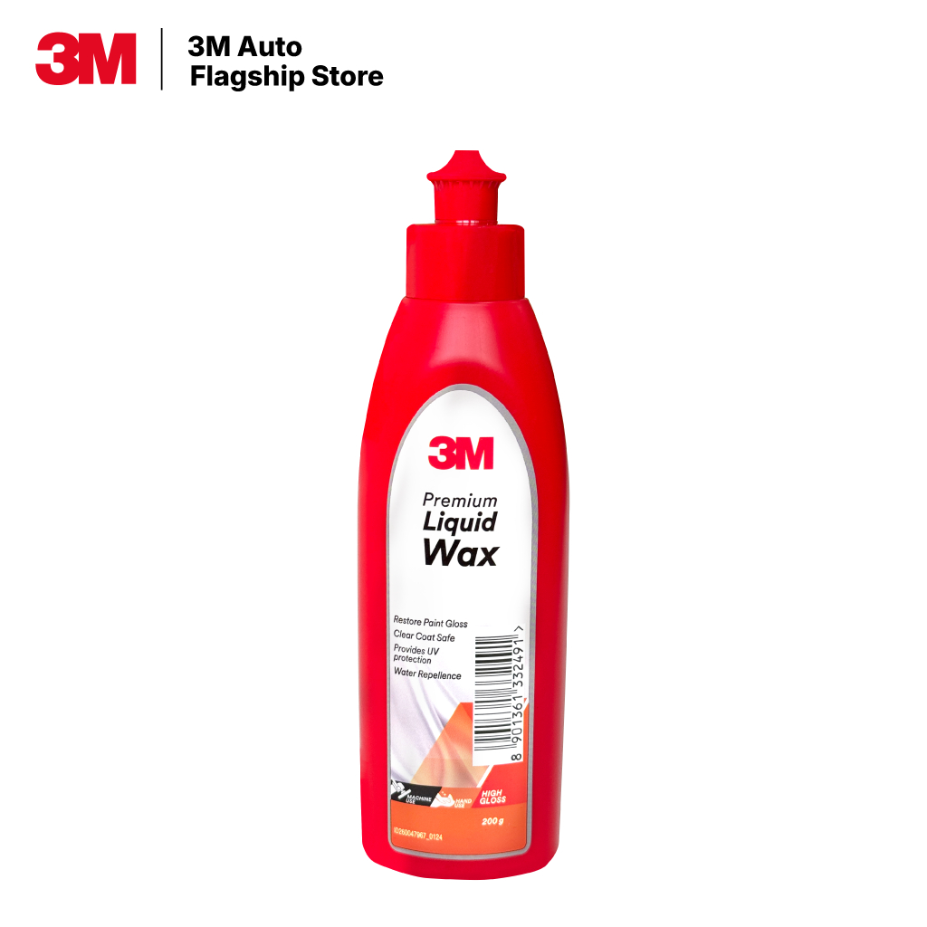 3M Premium Liquid Wax 200 g น้ำยาเคลือบเงาแวกซ์ สูตรพรีเมียม ( รหัสเดิม 06005 )
