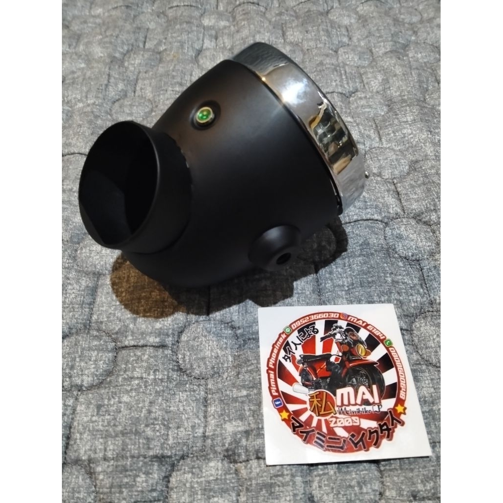 กะโหลกไฟหน้า+จานฉาย+ไฟเกียร์ N สำหรับ Monkey 4L (มะละกอ) & Monkey Z50a (หลังแข็ง) งานเหล็ก สำหรับ Mo