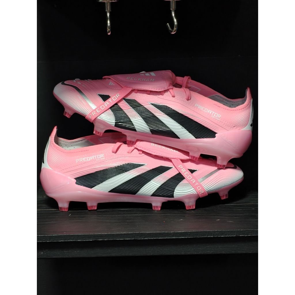 รองเท้าฟุตบอลadidas Predator Elite FT FG David Beckham Beam Pink(มือหนึ่งพร้อมกล่องและถุงผ้า)
