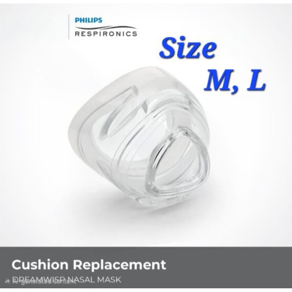 Philips Dreamwisp Cushion Size M, L (Replacement) อะไหล่หมอนครอบจมูกรุ่น DreamWisp ขนาดM, L *ส่งด่วน