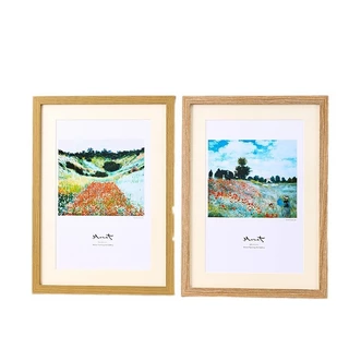 กรอบรูป ขนาด A4/A3 I สีขาว สีดำ I แนวตั้ง&แนวนอน I Modern Photo Frame Size A4/A3 พร้อมขาตั้ง