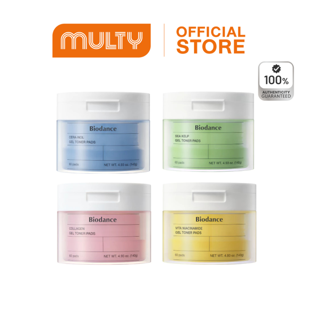 BIODANCE Gel Toner Pads 140g (60 pads) โทนเนอร์แพดเนื้อเจลลี่