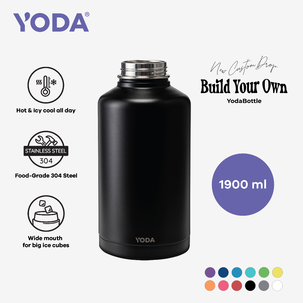 Yodabottle กระติกน้ำเย็น 1900 มล - BYO series