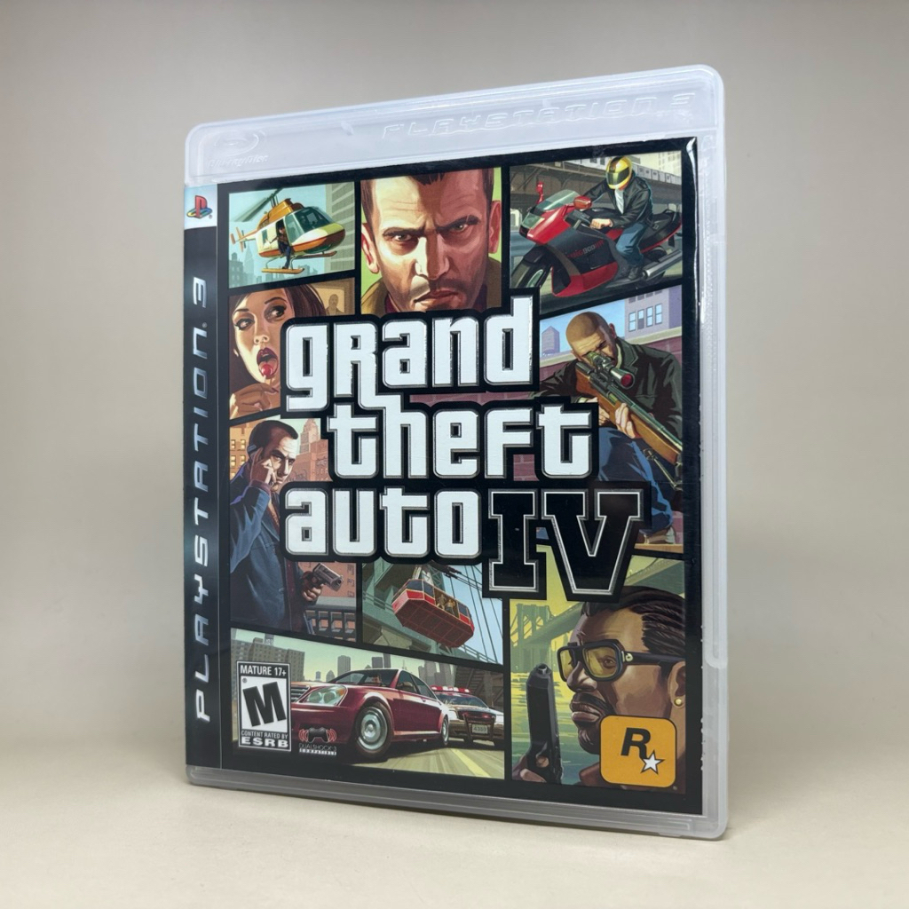 (GTA IV) *Grand Theft Auto 4 (PS3) | PlayStation 3 | Zone 1 USA | English | สินค้าแท้ มือสอง ใช้งานป