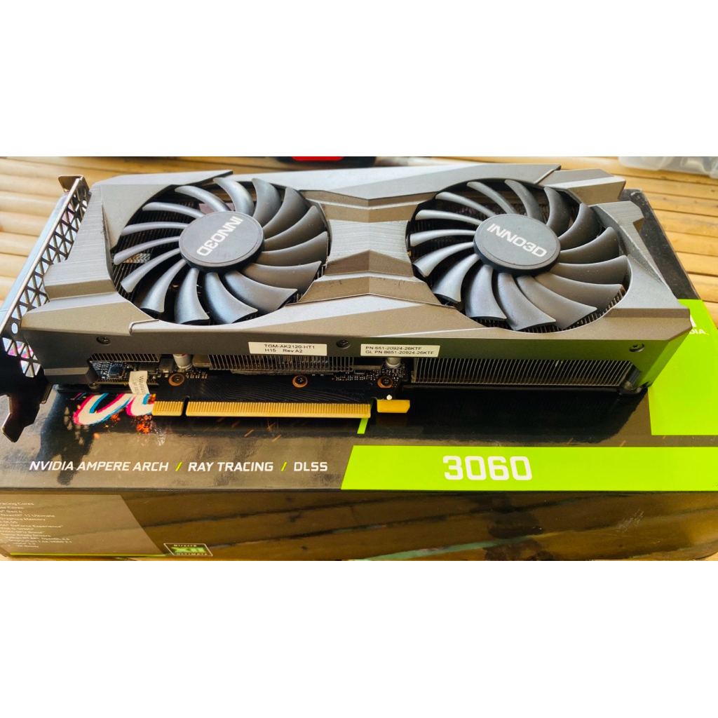 RTX 3060  12G   INNO  3D มือสอง ประกัน7วัน