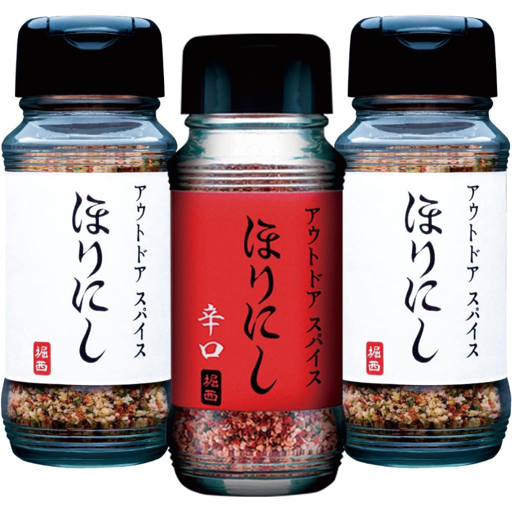 ชุดแท่งเครื่องเทศกลางแจ้ง Horinishi คละสี (3 แท่ง สีขาวและสีแดง)
