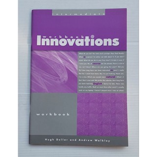 หนังสือ แบบฝึกหัด นวัตกรรม ภาษาอังกฤษ Innovations Workbook 9…