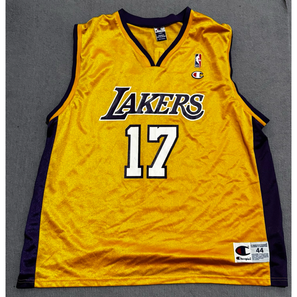 NBA Los Angeles Lakers Rick Fox Jersey Vintage