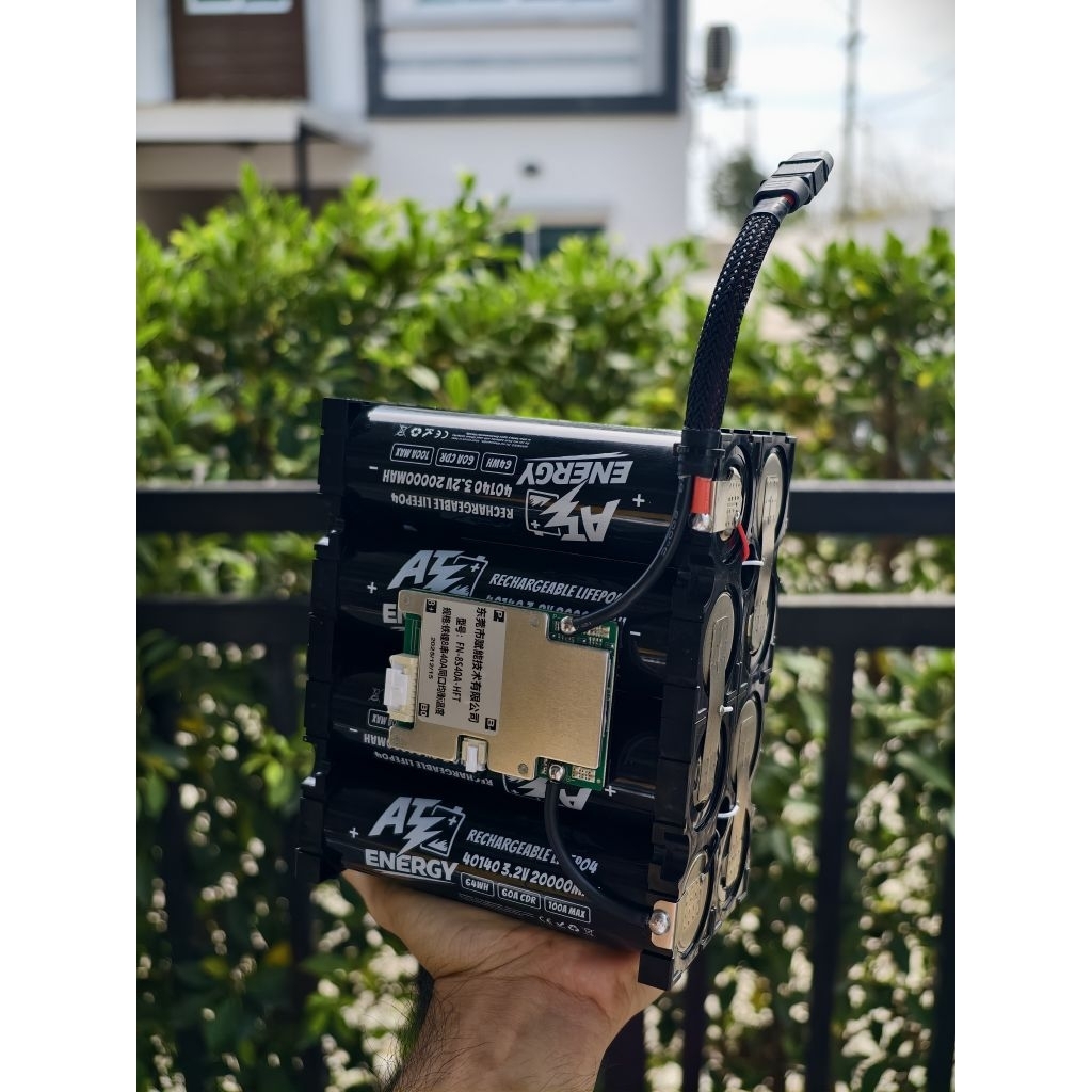 ลิเธียมฟอตเฟต 40140 4S 6S 8S 10S 12S  21-42A BMS 40A