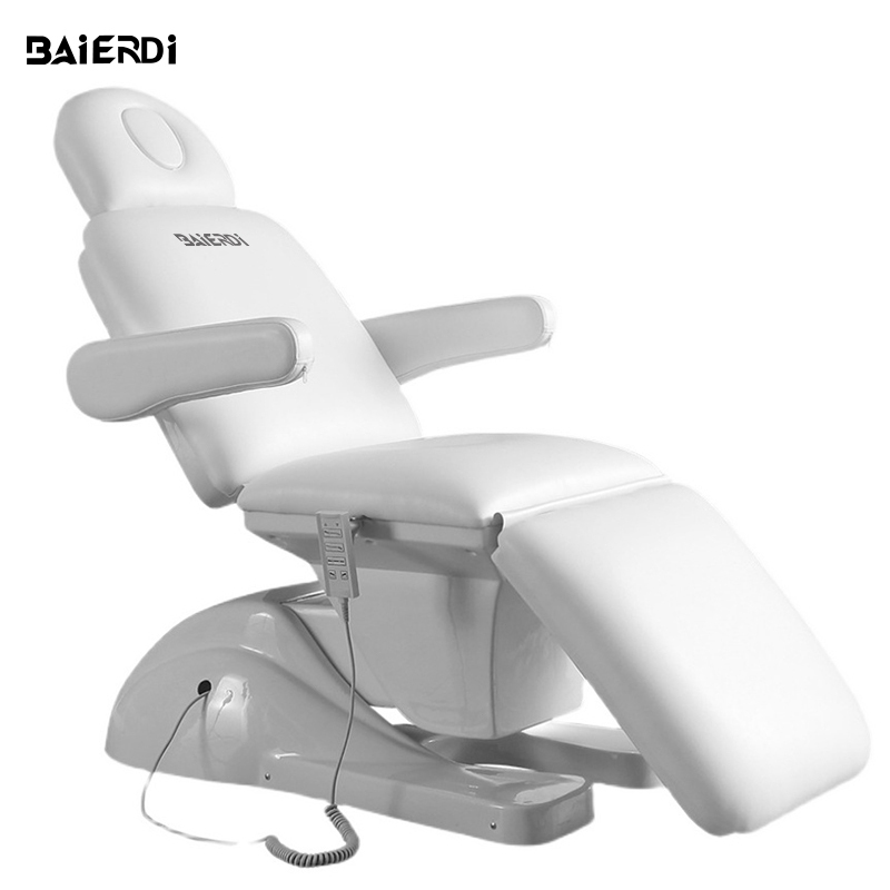 BAIERDI MALL เตียงนวดไฟฟ้ เตียงต่อขนตา เตียงสปาไฟฟ้าฉีดความงามร่างกายสักเตียงไมโครศัลยกรรมเตียงยกขึ้นลงเก้าอี้พับเตียงทั