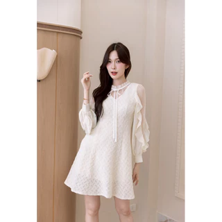 🌸 KEIRA DRESS 🌸 (TYL98) เดรสทรงเรียบหรู ใส่ออกงานได้