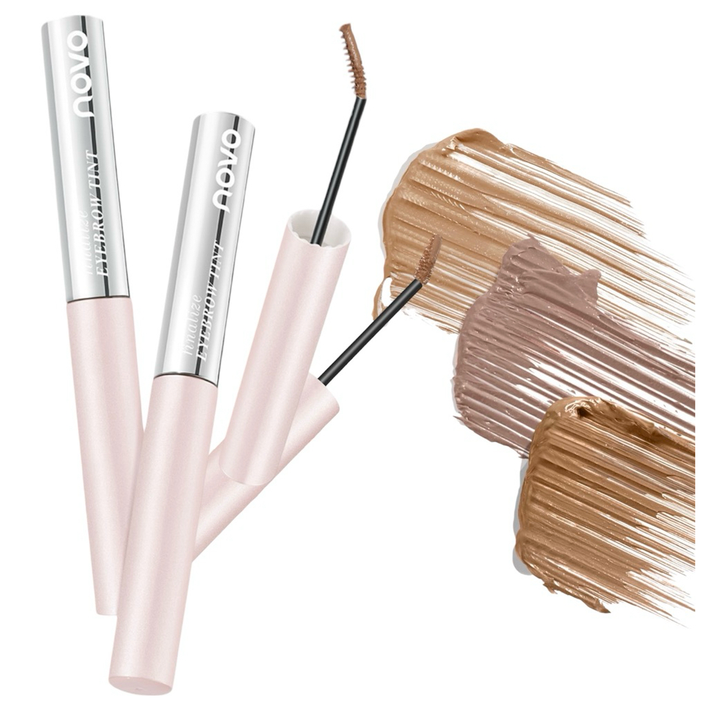 มาสคาร่าคิ้ว มาสคา​ร่า​ปัดคิ้ว Novo Eyebrow​ Mascara​  คิ้วตั้ง คิ้วฟู กันน้ำ กัน​เหงื่อ​ ติดทน มาสค