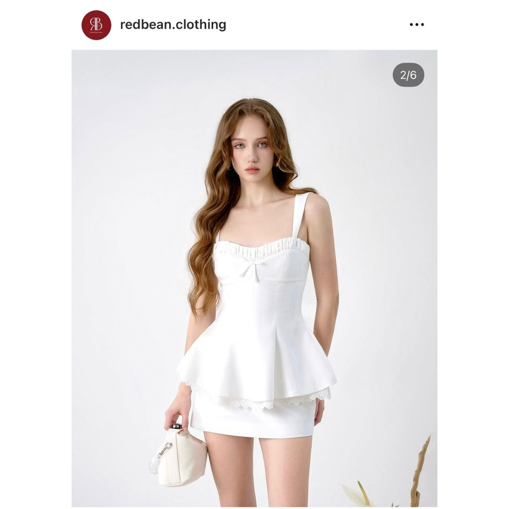 ชุดเซ็ตlucy setจากแบรนด์redbean.clothingเวียดนาม