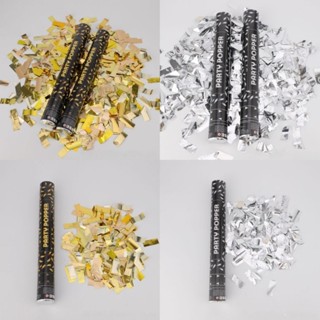 🎉 พลุกระดาษ ทอง เงิน Paper Shoot confetti gold silver