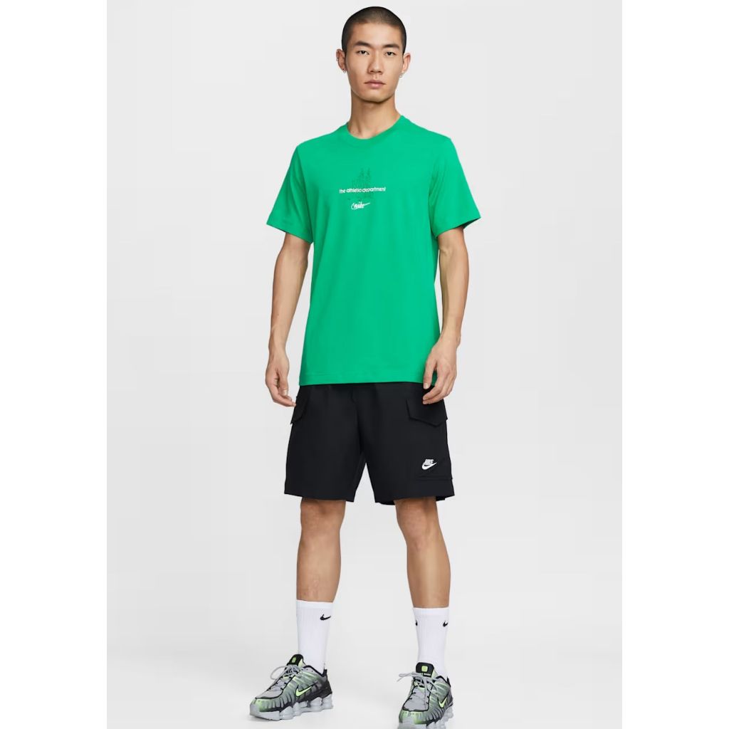 [Product Name] Nike Sportswear "The Athletic Department" T-Shirt - Green