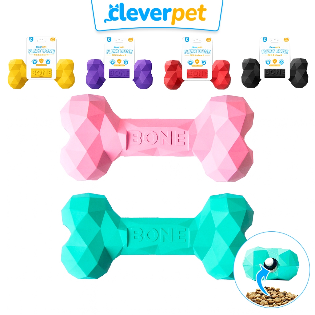 [ส่งฟรี🇹🇭] CleverPet ของเล่นสุนัข กระดูกแข็งแรง กระดูกขัดฟัน กระดูกของเล่น Dog Bone Toy